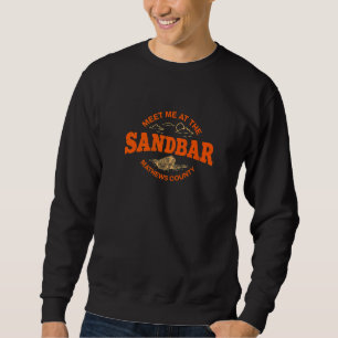 Treffen Sie mich in Sandbar Mathews Landkreis Summ Sweatshirt