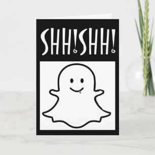 TREFFEN SIE MICH UNTER DER SHEETS HALLOWEEN FERIEN FEIERTAGSKARTE