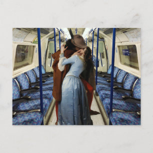 Treffen Sie mich während der Beförderung Postkarte