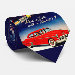 Treffen Sie sich in den 1950ern mit Rocket 8 Krawatte