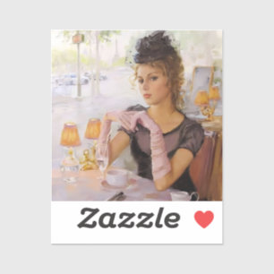 Treffen von individuell geschnittenem Vinyl-Aufkle Aufkleber