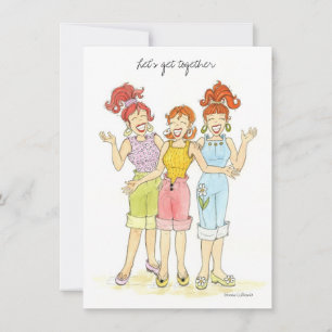 Treffen wir uns Bar-B-Q-Einladung Einladung