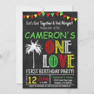 Treffen wir uns, eine Liebe erste Geburtstagsparty Einladung