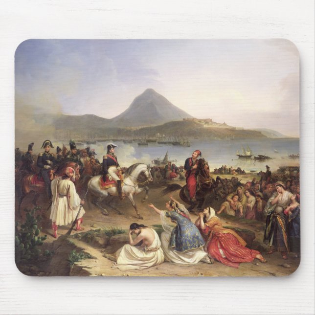 Treffen zwischen General Nicolas Joseph Maison Mousepad (Vorne)