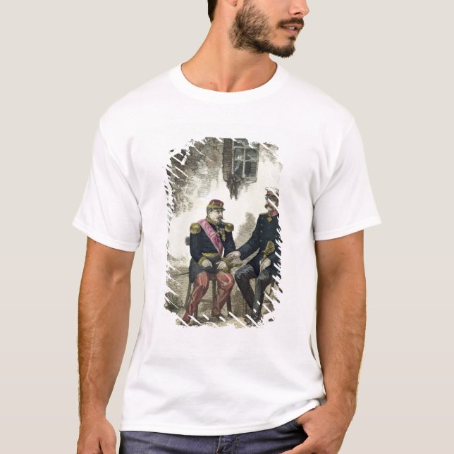 Treffen zwischen Otto von Bismarck und Napoleon T-Shirt (Vorderseite)
