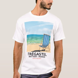 Trégastel, Bretagne, Frankreich T-Shirt