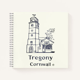 Tregony Clocktower Gästebuch Notizbuch