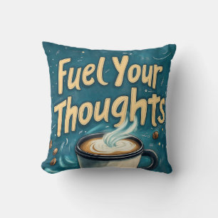 Treib deine Gedanken mit Kaffee und Kreativität an Kissen