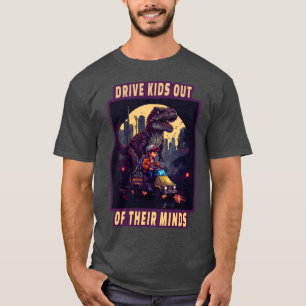 Treibe Kinder aus dem Kopf Spaß trex Pistons T-Shirt