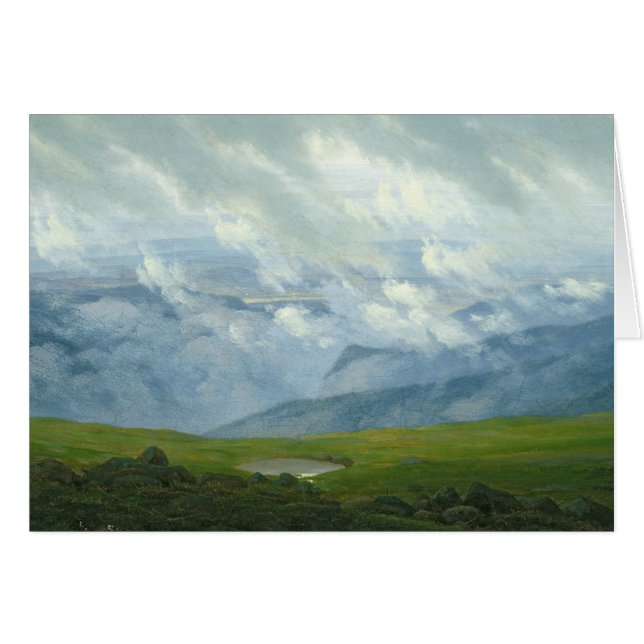 Treibende Wolken (Vorderseite (Horizontal))