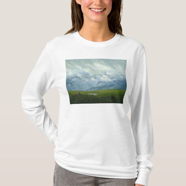 Treibende Wolken T-Shirt (Vorderseite)