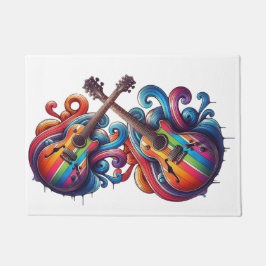 Treibender Sound Wood Wall Art Fußmatte