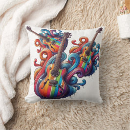 Treibender Sound Wood Wall Art Kissen