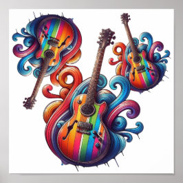 Treibender Sound Wood Wall Art Poster