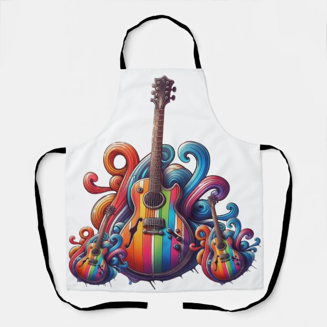 Treibender Sound Wood Wall Art Schürze (Vorderseite)