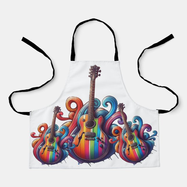 Treibender Sound Wood Wall Art Schürze (Vorderseite)