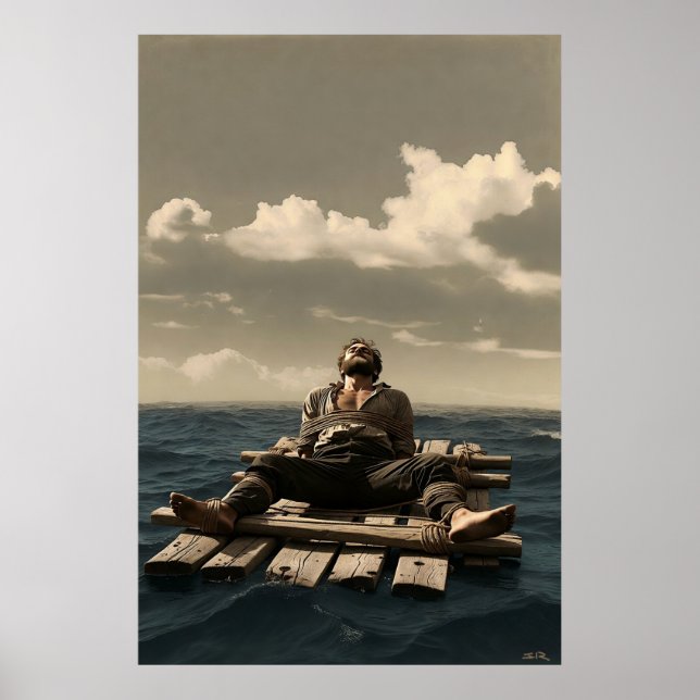 Treibendes Matt-Poster Poster (Vorne)