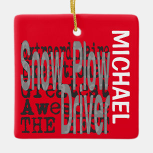 Treiber-Extraordinär-CUSTOM für Schneepflug Keramikornament