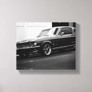 Treiber für alte Muskelkennzeichen Leinwanddruck