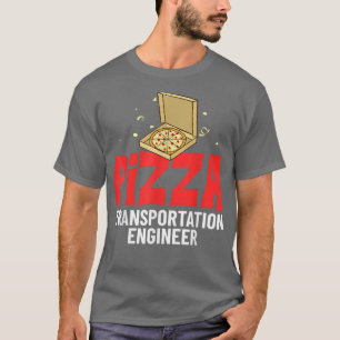 Treiber für die Lieferung von Speisen Pizza Courie T-Shirt