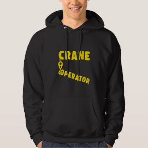 Treiber-Gebäude für schwere Geräte des Kranbetreib Hoodie