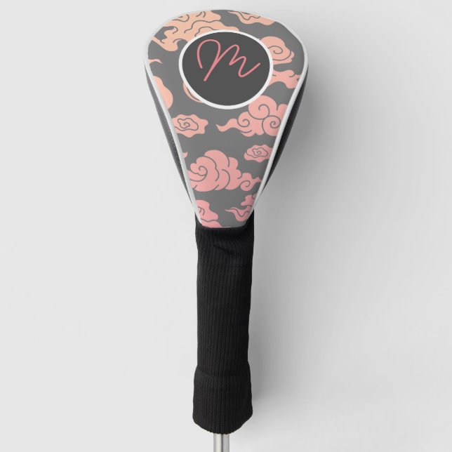 TREIBER GOLF KOPFDECKE JAPANISCHE SCHLIESSUNGEN WE GOLF HEADCOVER (Vorderseite)