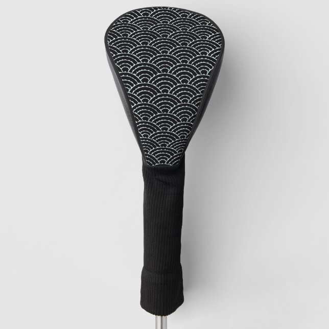 Treiberabdeckung für dunkle Bögen Golf Headcover (Vorderseite)