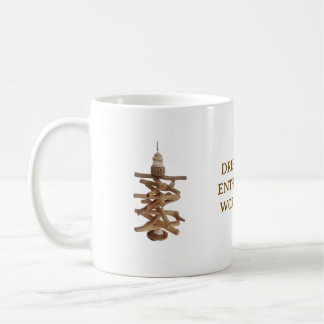 Treibholz-Enthusiasten weltweit. Weiße Tasse ite T