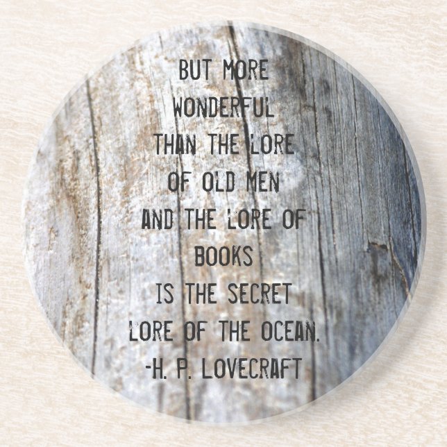 Treibholz Sandstein Untersetzer (Vorne)