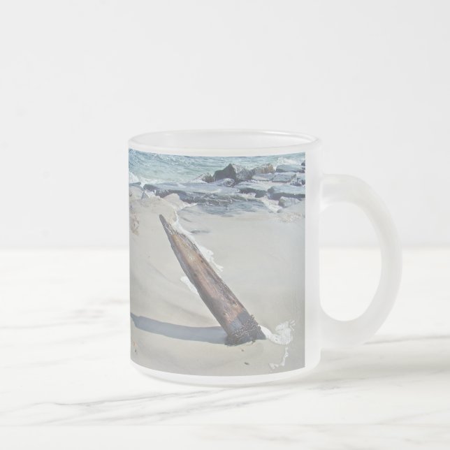 Treibholz unverkettet mattglastasse (Rechts)