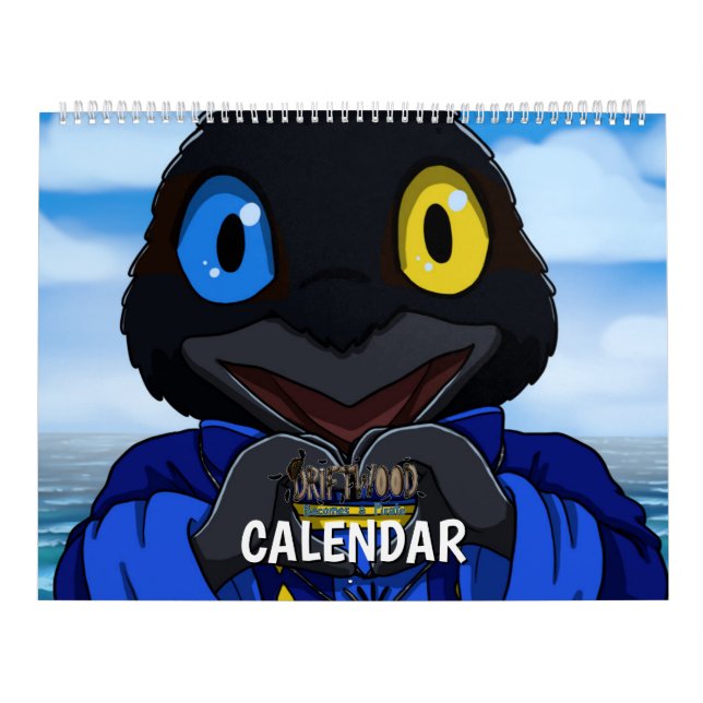 Treibholz wird zum Piratenkalender Kalender (Titelbild)