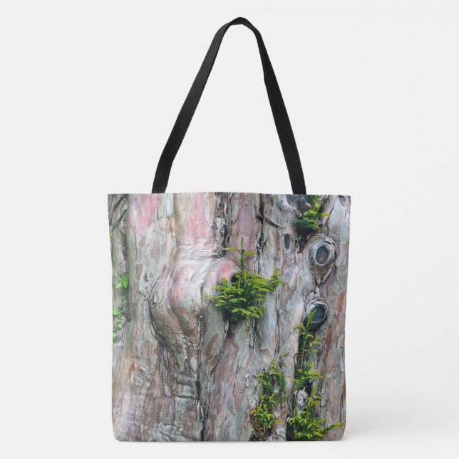 TREIBHÜGEER KLEINEN/BAUMUSTER MIT MOSS UND KNOCH (Vorderseite)