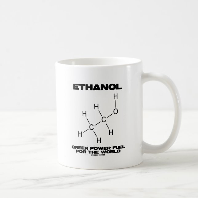 Treibstoff für grünen Power mit Ethanol für die We Tasse (Rechts)