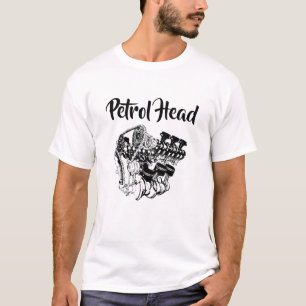 Treibstoff-Kopf T-Shirt