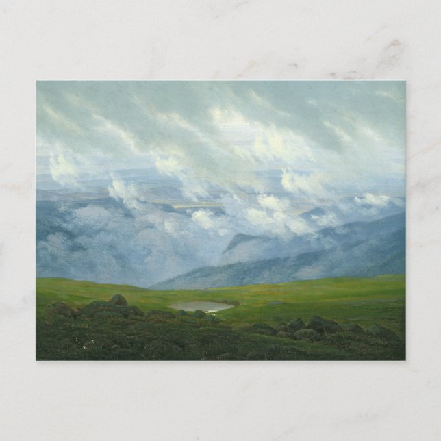 Treibwolken Postkarte (Vorderseite)