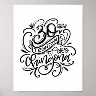 Treintona Pero Chingona Poster