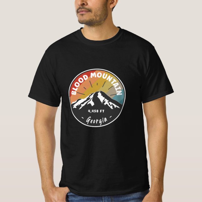 Trekking Blutberg Georgien T-Shirt (Vorderseite)