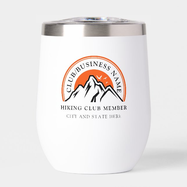 Trekking Club Business Name Club Mitarbeiter (Vorderseite)