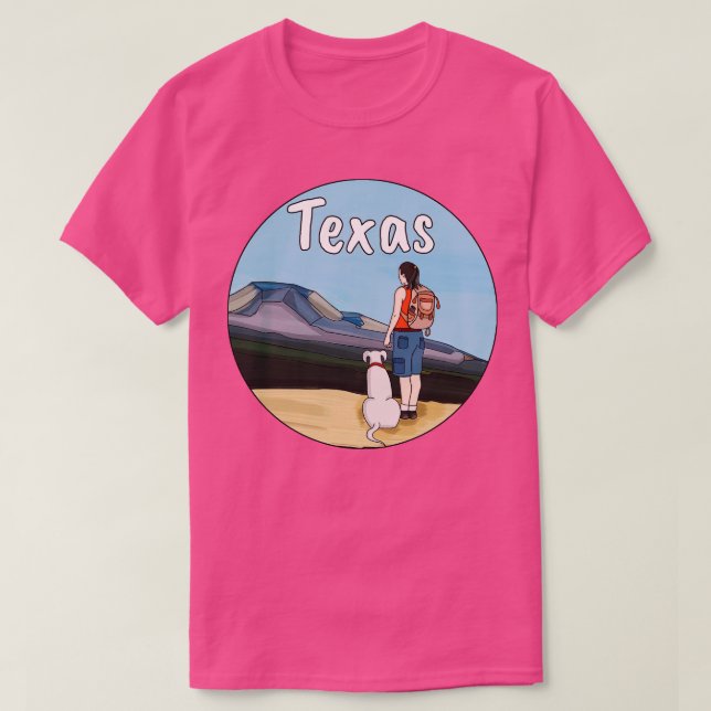 Trekking Texas T-Shirt (Design vorne)