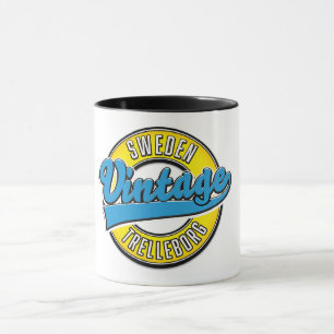 Trelleborg Schweden Vintage-Logo Tasse