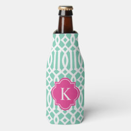 Trellis in Rosa und am Meer | Flasche Cooler Flaschenkühler