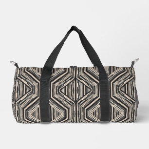 Trellis Moderne Strickplätze und Diamanten Duffle Bag