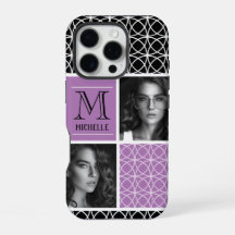 Trellis Muster - FotoCollage & Monogram
