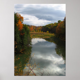 Treman Lake Poster