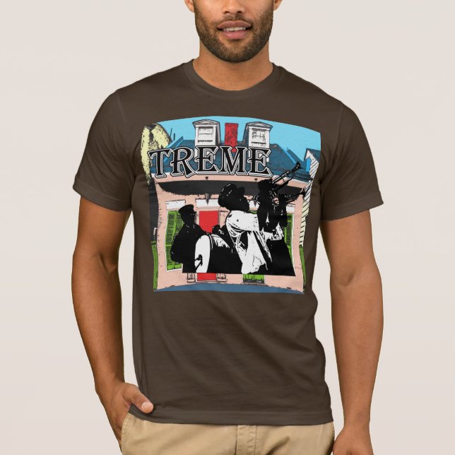 Treme Creole Hütte T-Shirt (Vorderseite)