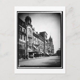 Tremont Street, nach Süden, Boston, MA Vintag Postkarte