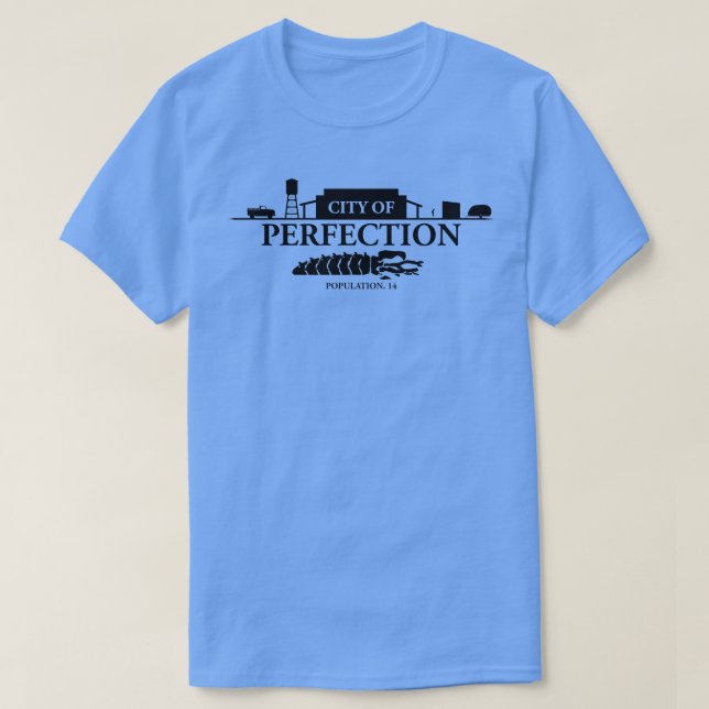 TREMORS Perfection Nevada Skyline T-Shirt (Design vorne)
