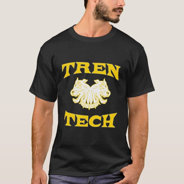 Tren Tech Hardcore Bodybuilding T-Shirt (Vorderseite)