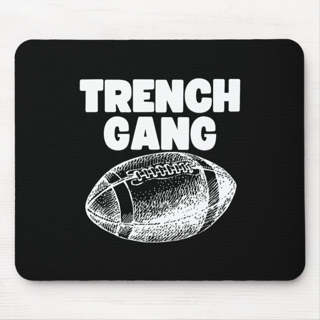 Trench Gang-Design Mousepad (Vorne)