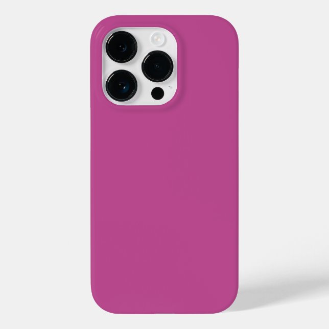 Trend Color - Berry Pink Case-Mate iPhone Hülle (Rückseite)